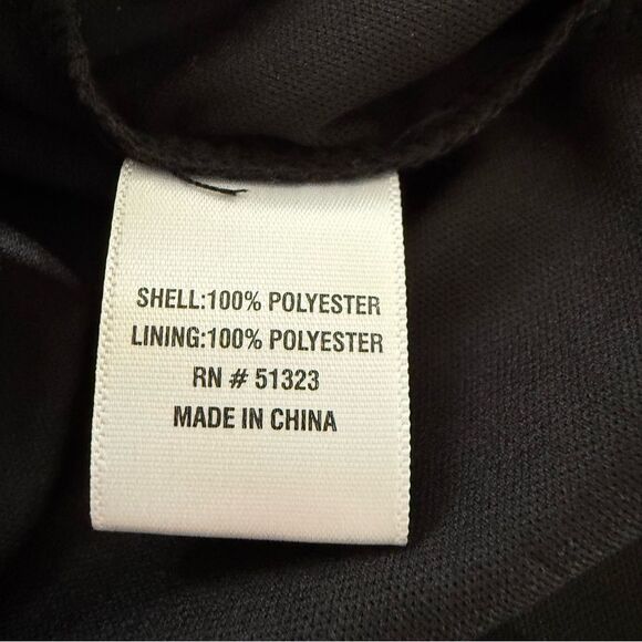 CeCe Off-shoulder Black Floral Print with smocking and ruffles - Picture 8 of 10